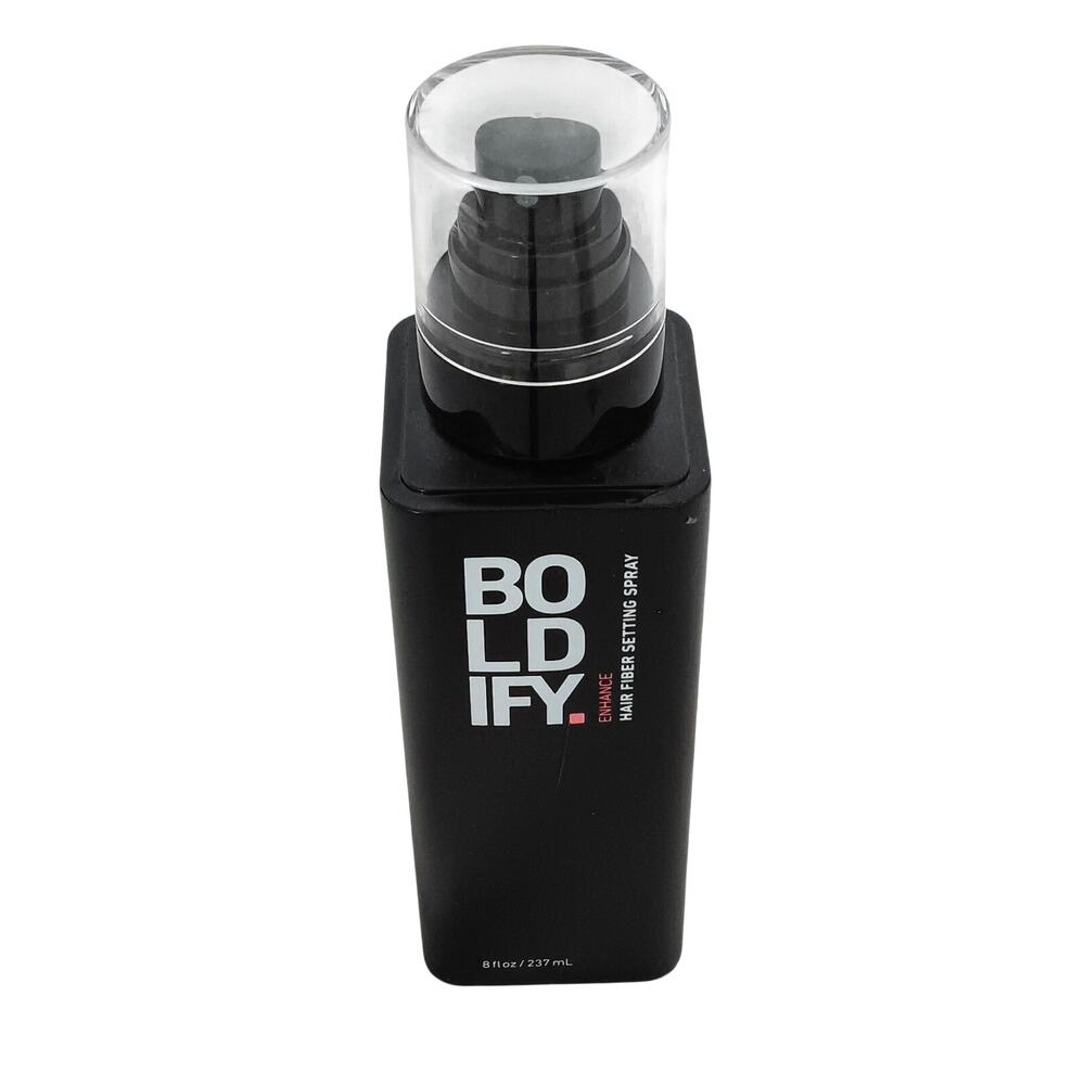 Boldify Enhance Hair Fiber Setting Spray 8 oz. Thinning Hair NEW